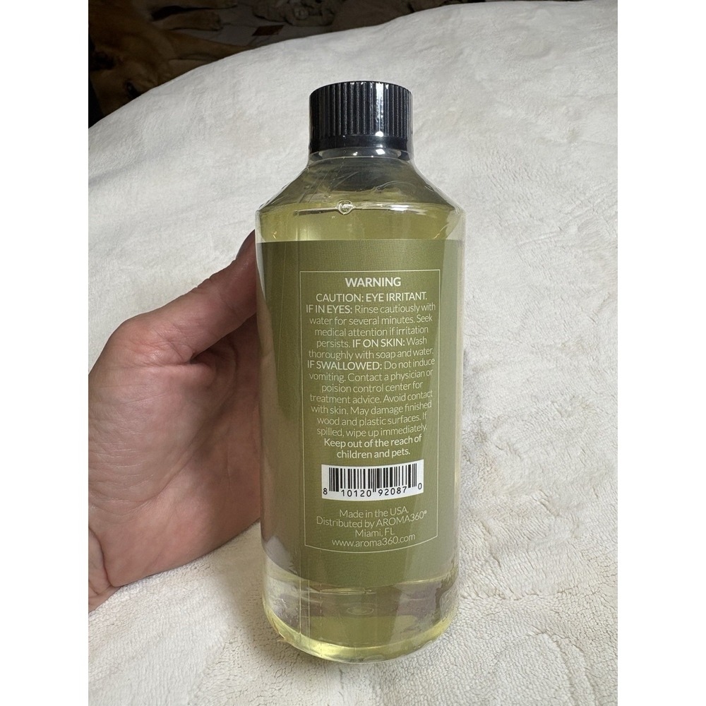 Allure Aroma360 Oil- Bergamot Jasmin Rose NEW SEALED 500 ML Bottle - Picture 2 of 5